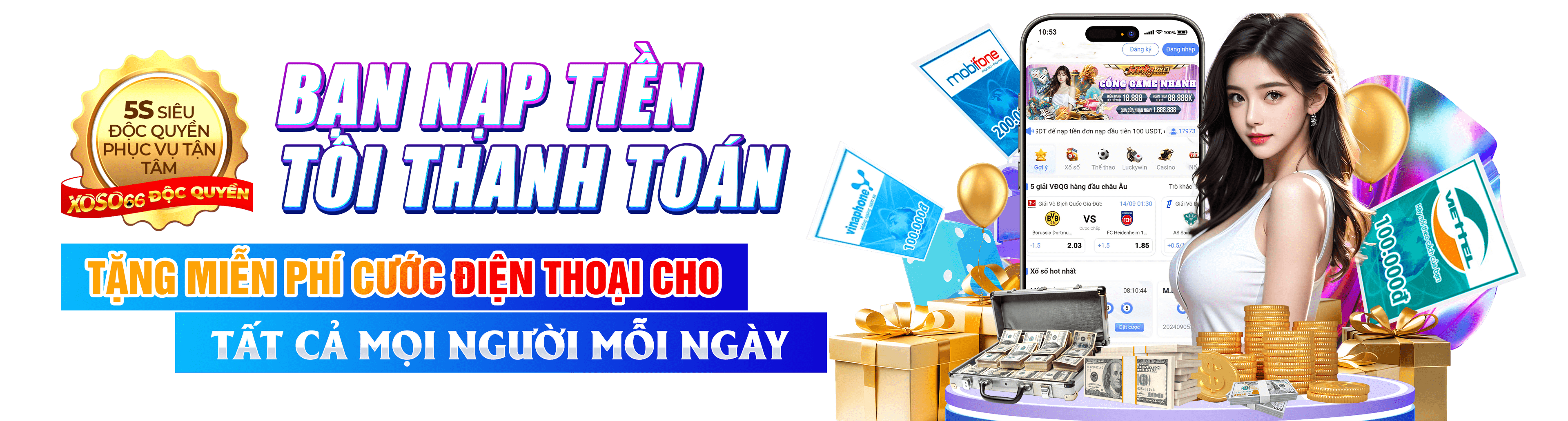 Hình ảnh quảng cáo của fb777 hiển thị nền tảng và các lợi ích