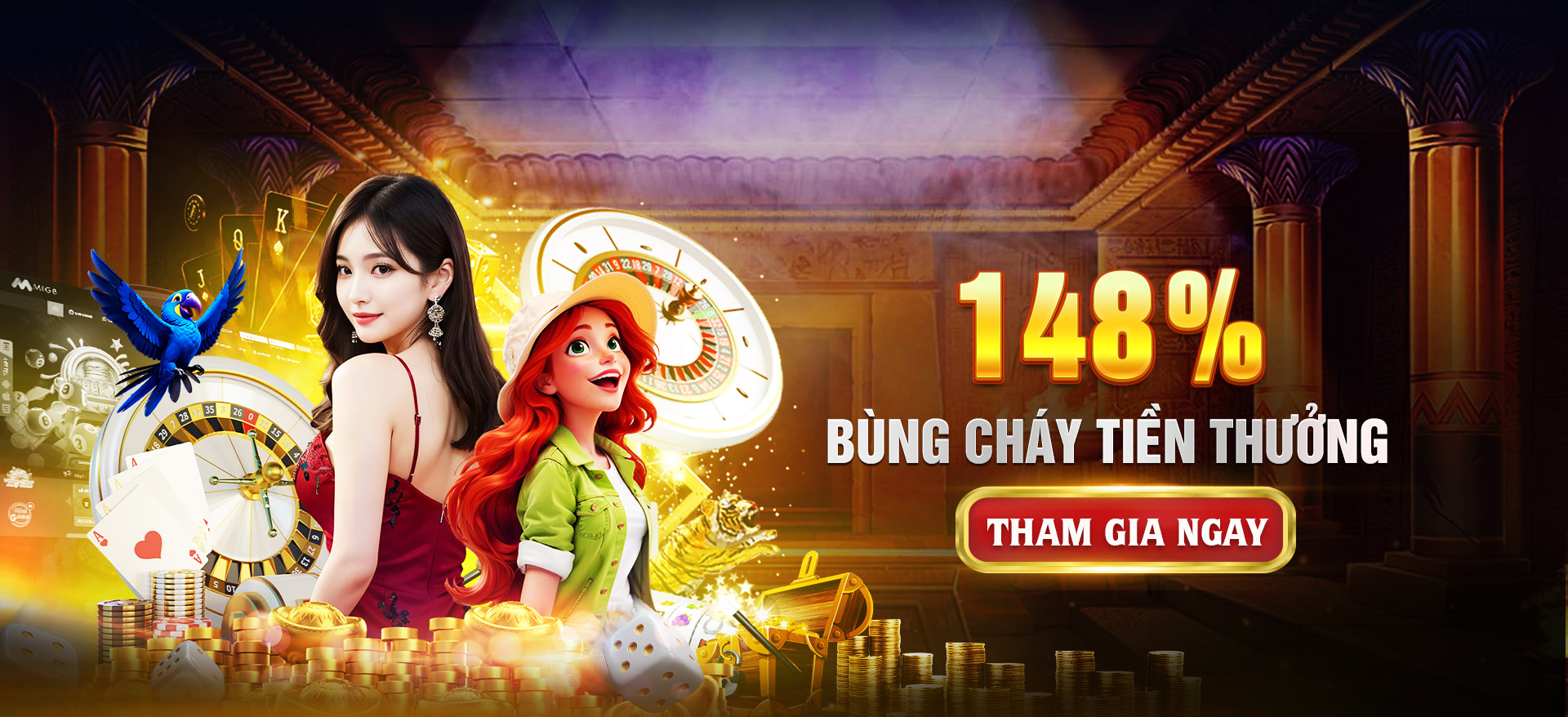 Hình ảnh quảng cáo của fb777 hiển thị nền tảng và các lợi ích