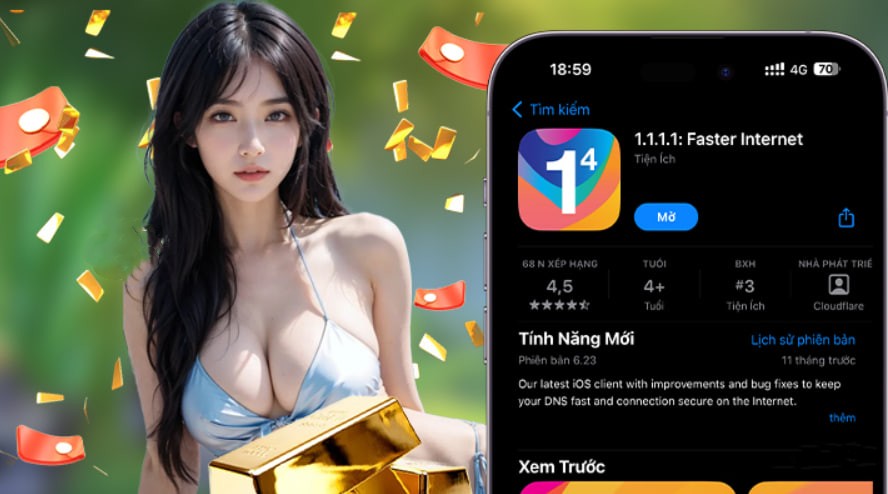Hình ảnh quảng cáo của fb777 hiển thị nền tảng và các lợi ích